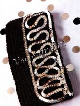 Клатч с пайетками