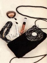 Клатч с крупным цветком