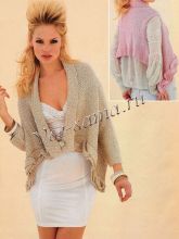 Жакет / жилет с косой