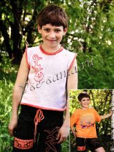 Майка с вышивкой