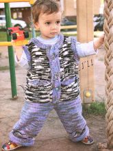 Широкий комбинезон