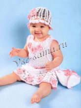 Комплект с розочками