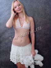 Белая юбочка