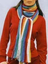 Берет и шарф