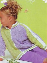 Двухцветный жакет