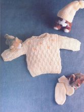 Малышам - Джемпер, носочки и шапочка