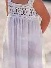 Сарафан с вязаным лифом