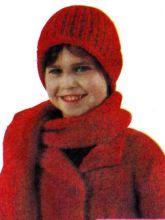 Шапочка и шарф