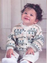 Жакет - Феерия жаккарда