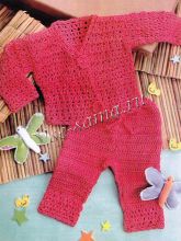 Жакет и штанишки - Коралловый риф