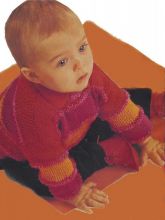 Полосатый пуловер