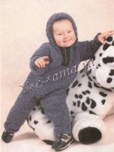 Комплект из пряжи - Букле