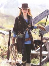 Удлиненный жакет на двух пуговицах