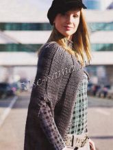 Серая накидка