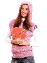 Жилет с капюшоном