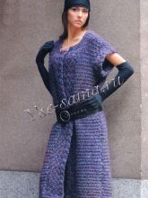 Кардиган с рельефными планками