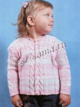 Жакет в полоску