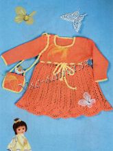 Рыжее платьице и сумочка