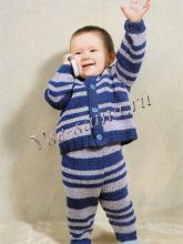 Полосатый костюм