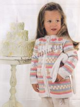 Кардиган с узорами