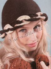 Шляпка с колечками