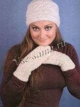 Спортивная шапочка и варежки