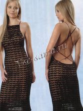 Платье с открытой спиной