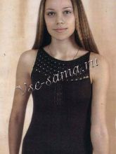 Шоколадное платье