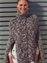 Накидка на пуговицах