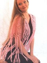 Шаль-накидка