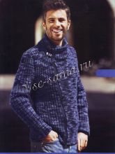 Мужской меланжевый жакет