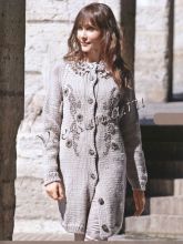 Пальто с вышивкой