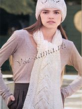 Комплект: шарф и шапочка - В ожидании холодов