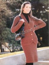 Комплект Городская мода - жакет и юбка