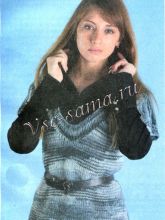 Безрукавка с V-образным вырезом