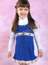 Платье с рюшами