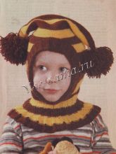 Шапка - Пчелка