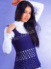 Фиолетовый топ