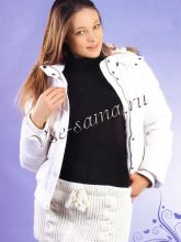 Мини-юбка с косами