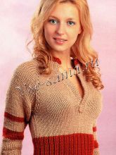 Двухцветная туника