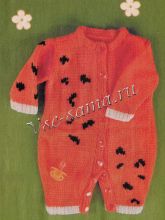 Комбинезон в пятнышко