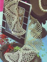 Вязаный воротник