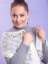 Ажурный палантин