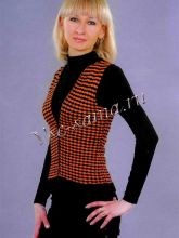 Жилет на молнии