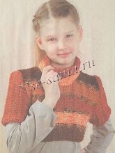 Короткий свитер