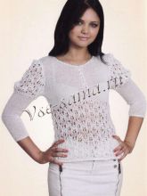 Белоснежная блуза