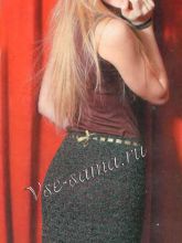 Черная ажурная юбка с поясом лентой, фото