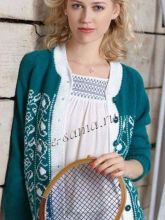 Классический кардиган, фото