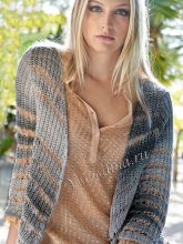 Кардиган с рукавом три четверти, фото