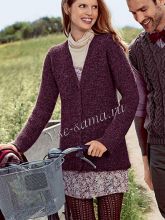 Классический женский кардиган, фото